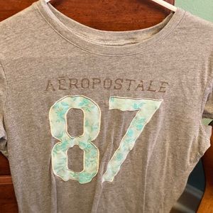 Aeropostale number graphic tee